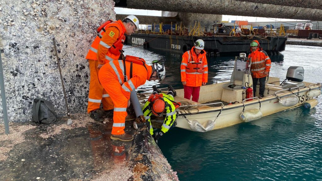 Scarabeo 9 Lightship weight survey successfully performed 2 Lightship weight survey