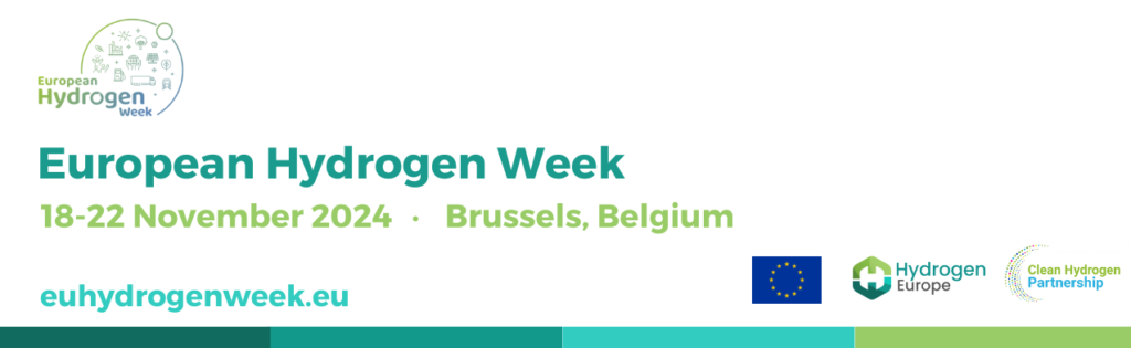 European hydrogen week - Brussels 18-22 November 2024 1 bottom page
