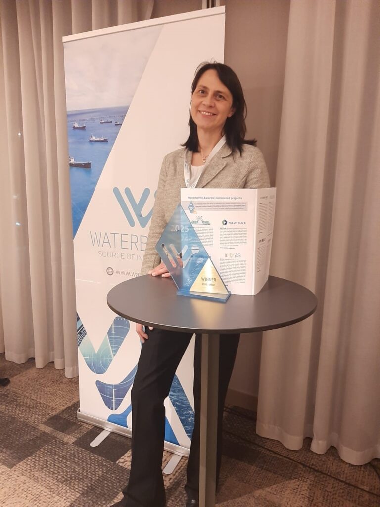 sHYpS Wins First Prize in the Innovation Category at the Waterborne Awards 2025 2 Zuric - sHYpS Waterborne award winner